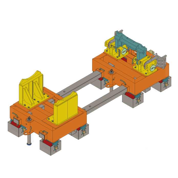 Carro adaptativos de Semiejes Camiones